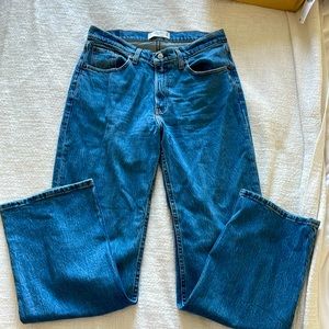 New! Abercrombie mid rise baggy jeans size 28/6 regular length